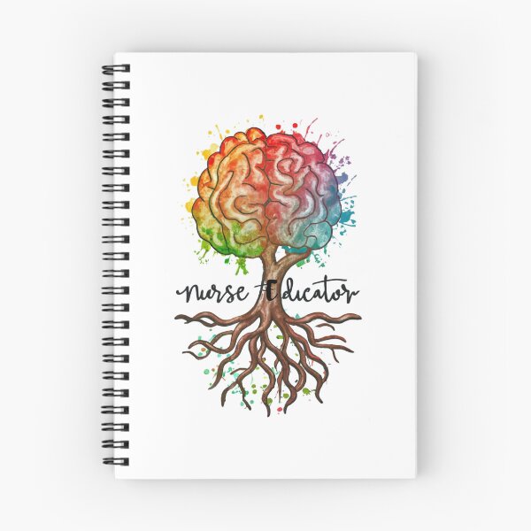 Item preview, Nurse Educator Colorful Brain  designed and sold by Osa-Store.