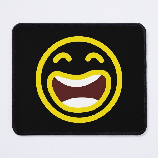 Item preview, Laugh Hard Face Yellow Line designed and sold by Moyanana.