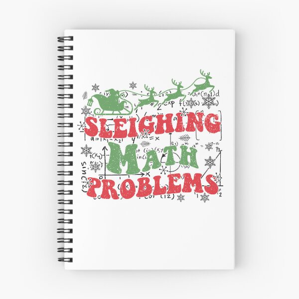 Item preview, Funny Sleighing Math Problem, Math Teacher Christmas 2024, Xmas Teachers designed and sold by ArtByKatti.