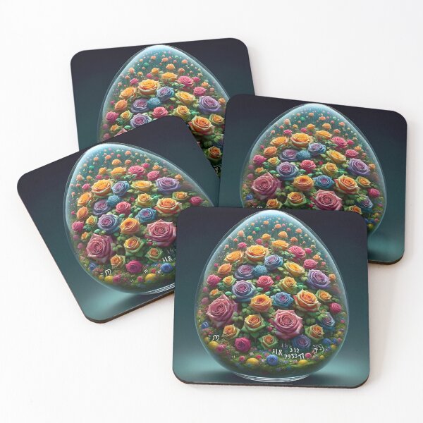 Item preview, English Roses egg encapsulated designed and sold by AI-Pi-art.