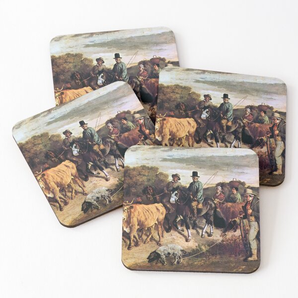 Item preview, gustave courbet artwork, gustave courbet self portrait, gustave courbet paintings designed and sold by marti-oryo.