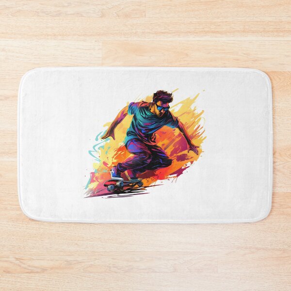 Item preview, Dynamic Skateboarder Action designed and sold by Toph Moses.