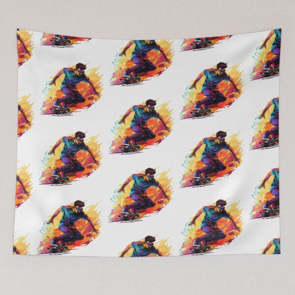 Item preview, Dynamic Skateboarder Action designed and sold by Toph Moses.