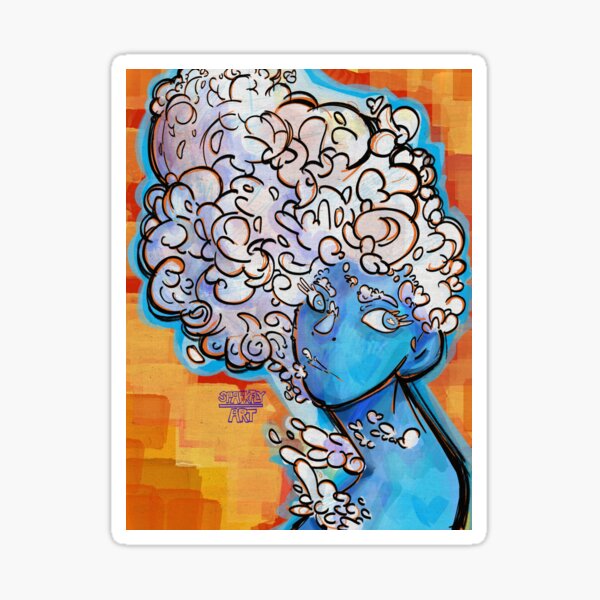 Weather Girl Sticker