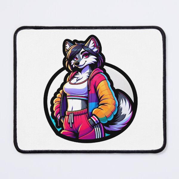Item preview,  Anthro Wolf, Pop Art designed and sold by Truck Stop One.