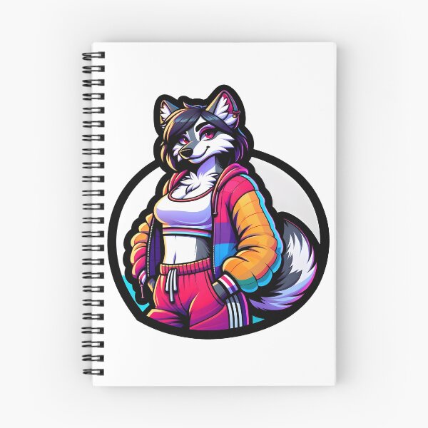 Item preview,  Anthro Wolf, Pop Art designed and sold by Truck Stop One.