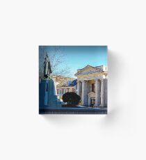 "Old Glory Monument" in West Chester, Pennsylvania Acrylic Block