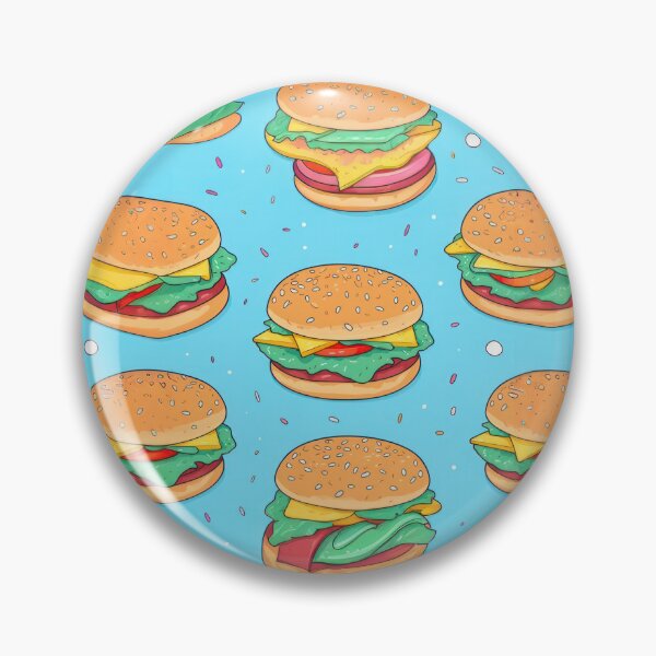 Item preview, Hamburger, Burger, Cartoon designed and sold by Suzana Djordjevic.