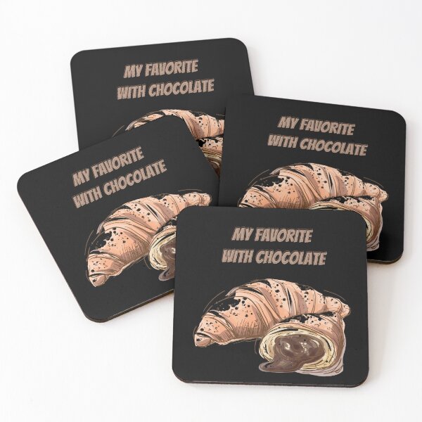 Item preview, Croissant my favorite, with chocolate designed and sold by rafal12345.