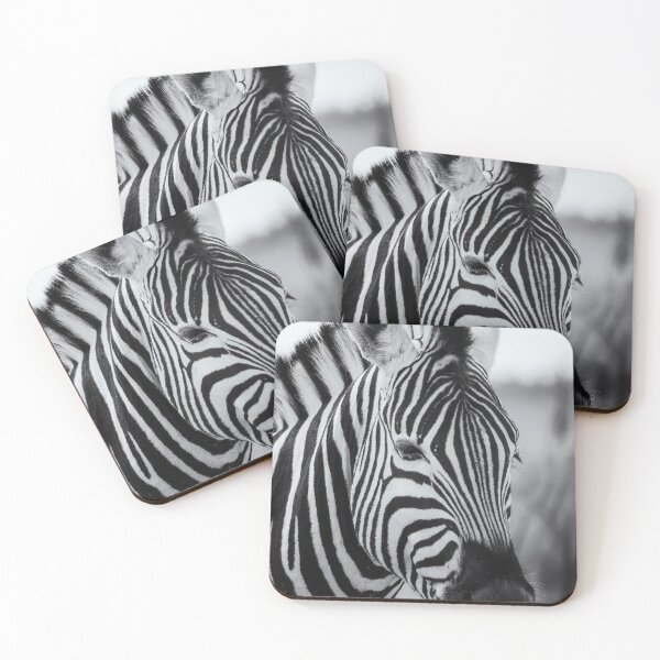 Item preview, Portrait of a Plains Zebra bw designed and sold by Belinda Greb Photography.