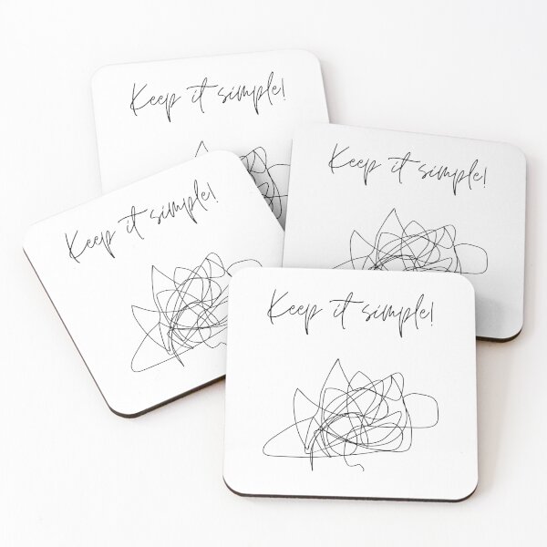 Item preview, Keep it simple! designed and sold by LuckyCreative.