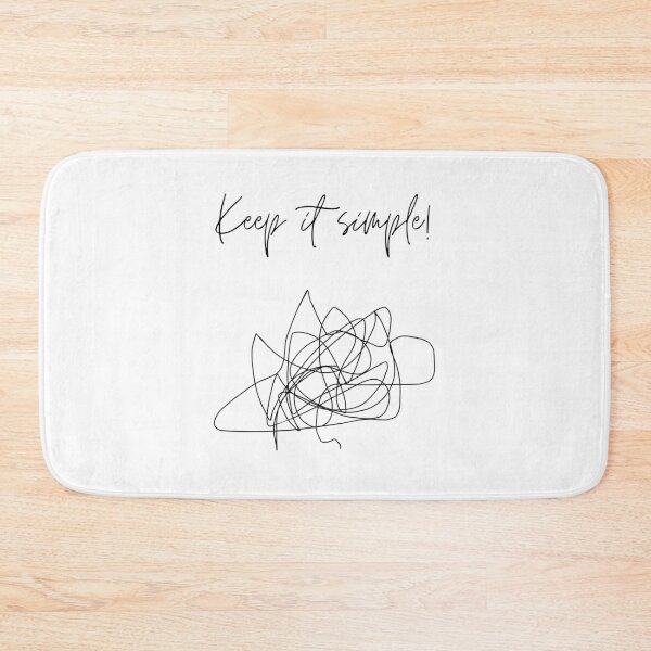 Item preview, Keep it simple! designed and sold by LuckyCreative.