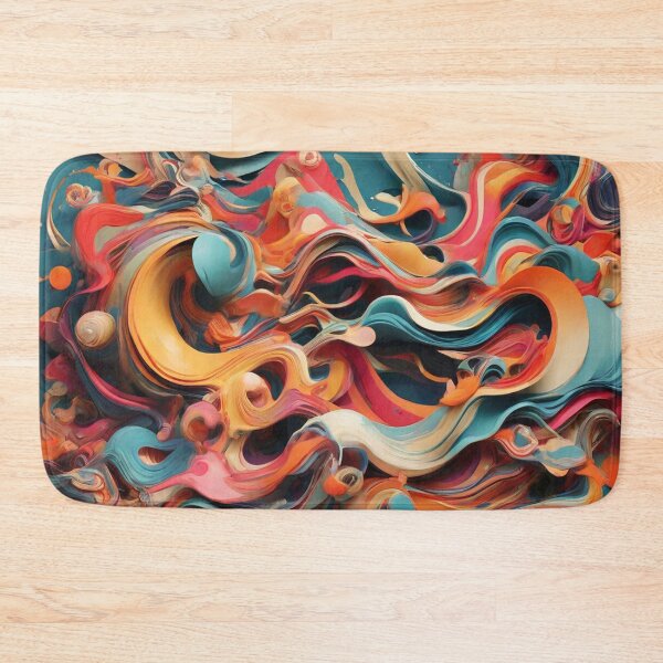Item preview, Chaotic Wavy Geometrical Shapes designed and sold by iamjus1.