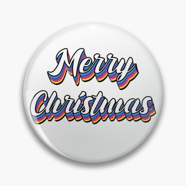 Item preview, Merry Christmas colorful nineties txt designed and sold by Krissys-Art.