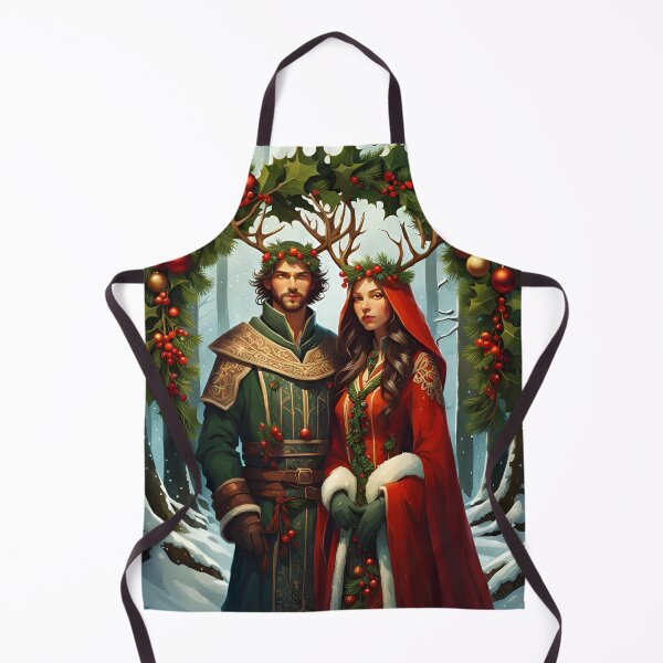 Item preview, Pagan Couple. Winter Solstice Yule. designed and sold by SoniaSarkali.