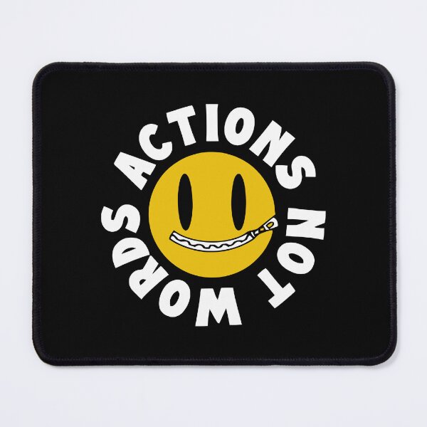 Item preview, Cbum Fitness Merch Actions Not Words designed and sold by Laurie-Londono.