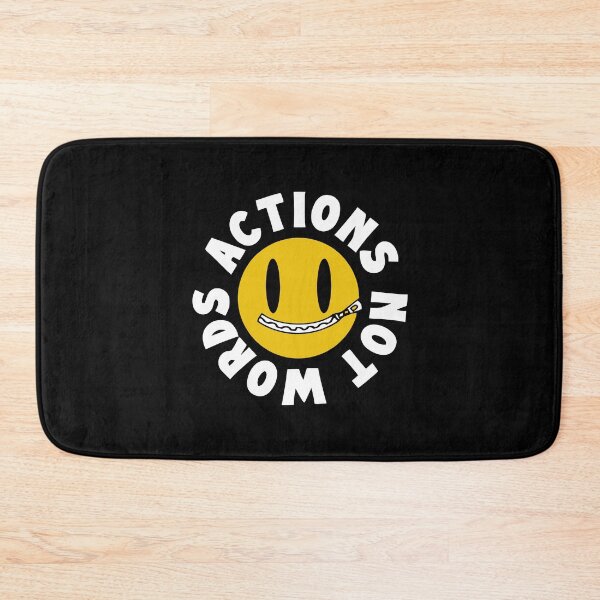 Item preview, Cbum Fitness Merch Actions Not Words designed and sold by Laurie-Londono.