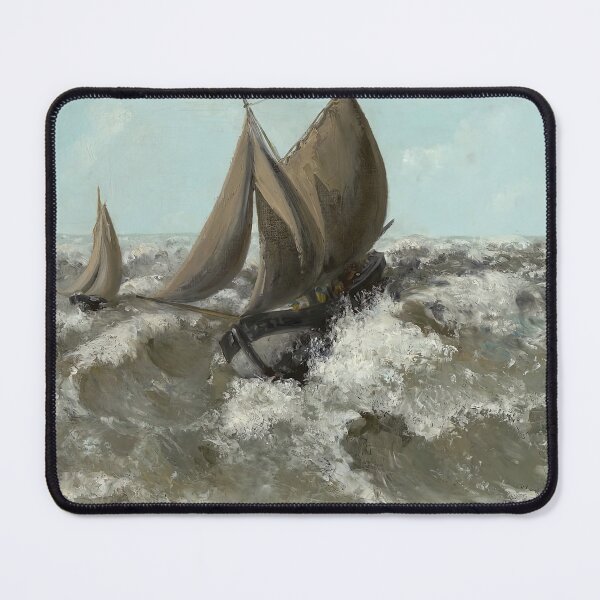 Item preview, gustave courbet artwork, gustave courbet self portrait, gustave courbet paintings designed and sold by marti-oryo.