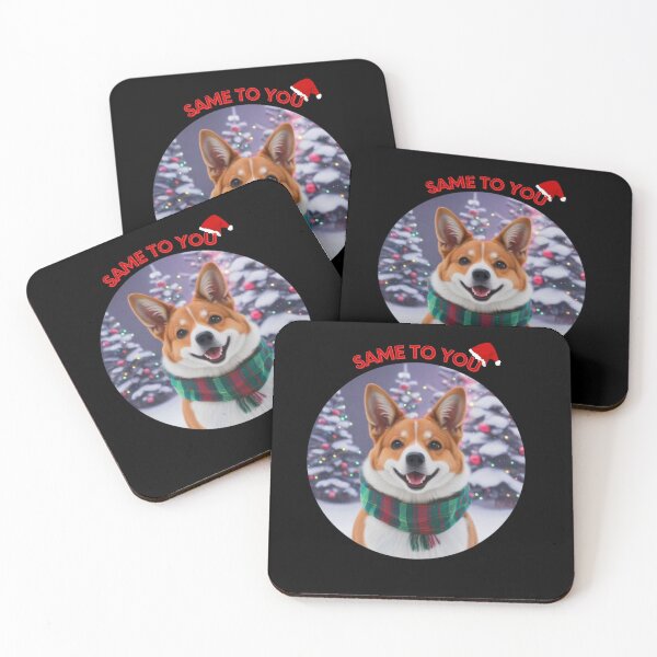 Item preview, Dog lovers line. Funny Corgie for christmas gifts. Merry christmas. Same to you designed and sold by TotalBest.