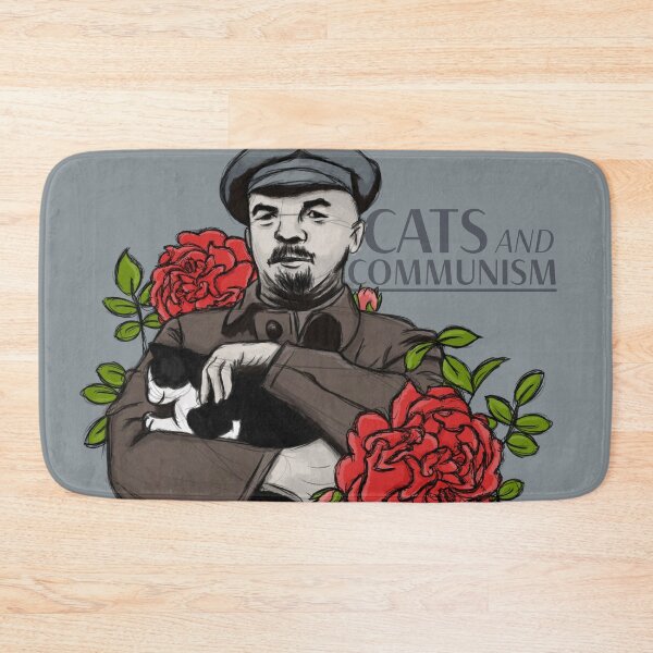 Item preview, Lenin & Cat designed and sold by TEWdream.