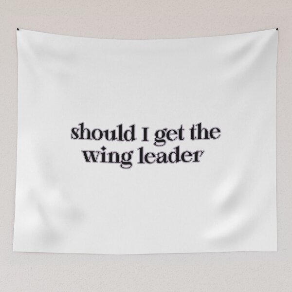 Item preview, Fourth Wing Should I get the wingleader Sticker designed and sold by baranskini.