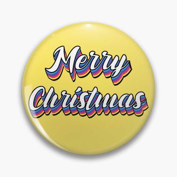 Item preview, Merry Christmas colorful nineties txt designed and sold by Krissys-Art.