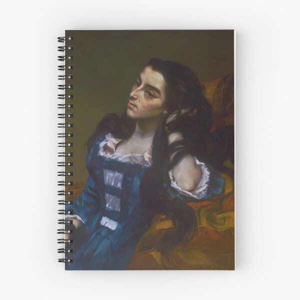 Item preview, gustave courbet artwork, gustave courbet self portrait, gustave courbet paintings designed and sold by marti-oryo.