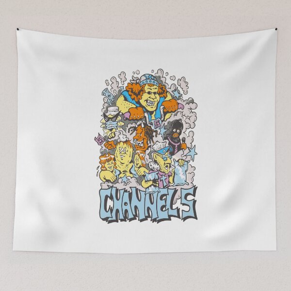 Item preview, Channel 5 Merch The Characters designed and sold by Laurie-Londono.