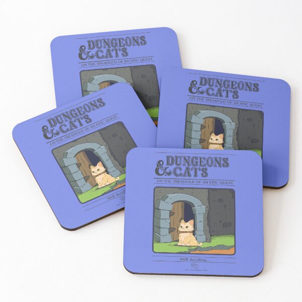 Item preview, Dungeons and Cats: On the Threshold of an Epic Quest designed and sold by LifeislikebuePixels.