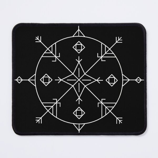 Item preview, Norse and Romanian inspired design white designed and sold by CreativeSpiral.