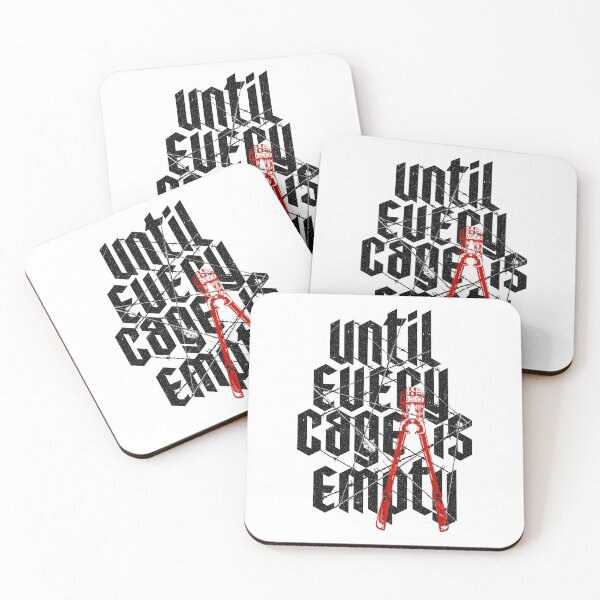 Item preview, UNTIL EVERY CAGE IS EMPTY - Animal Rights Vegan Activism designed and sold by EarthlingTom.