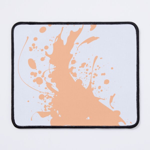 Item preview, Color of the Year 2024 Peach Fuzz Splatter designed and sold by ittybittyowl.