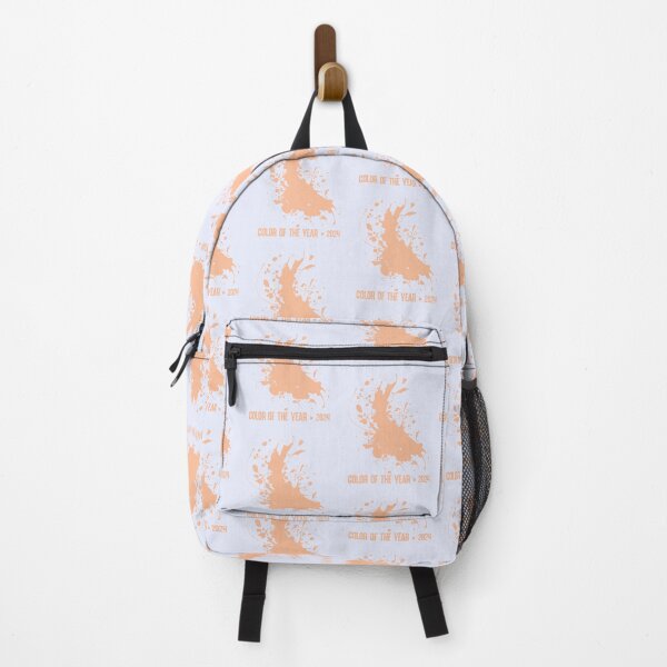 Item preview, Color of the Year 2024 Peach Fuzz Splatter designed and sold by ittybittyowl.