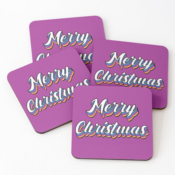 Item preview, Merry Christmas colorful nineties txt designed and sold by Krissys-Art.