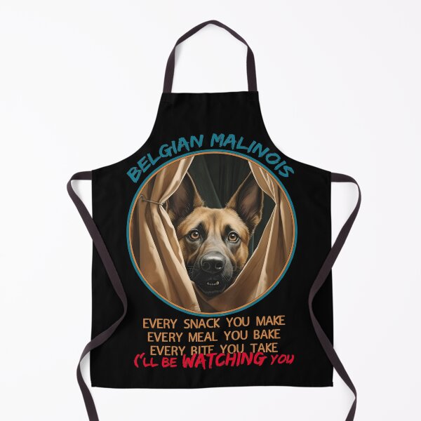Item preview, funny Belgian Malinois dog stalker saying designed and sold by WallyPink.
