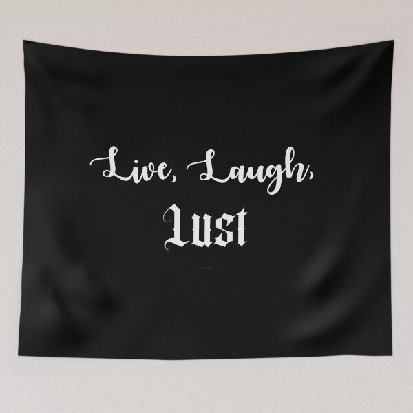 Item preview, Live, Laugh, Lust designed and sold by Logo-A-GoGo.