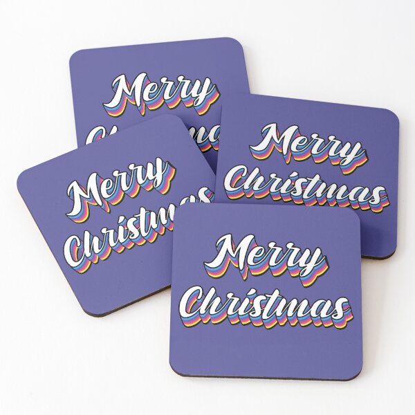Item preview, Merry Christmas colorful nineties txt designed and sold by Krissys-Art.
