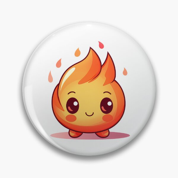 Item preview, Amberglow, the Tiny Flame Spirit designed and sold by MinaStellar.