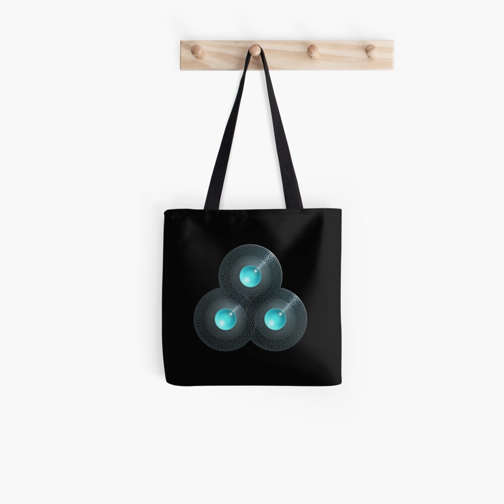 Triple Celt Tote Bag