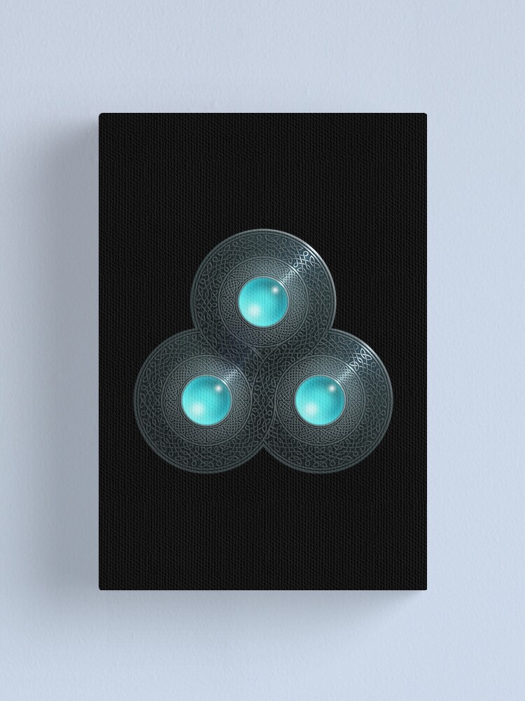 Alternate view of Triple Celt Canvas Print