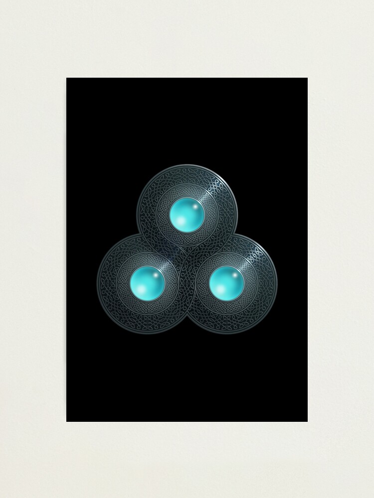 Alternate view of Triple Celt Photographic Print