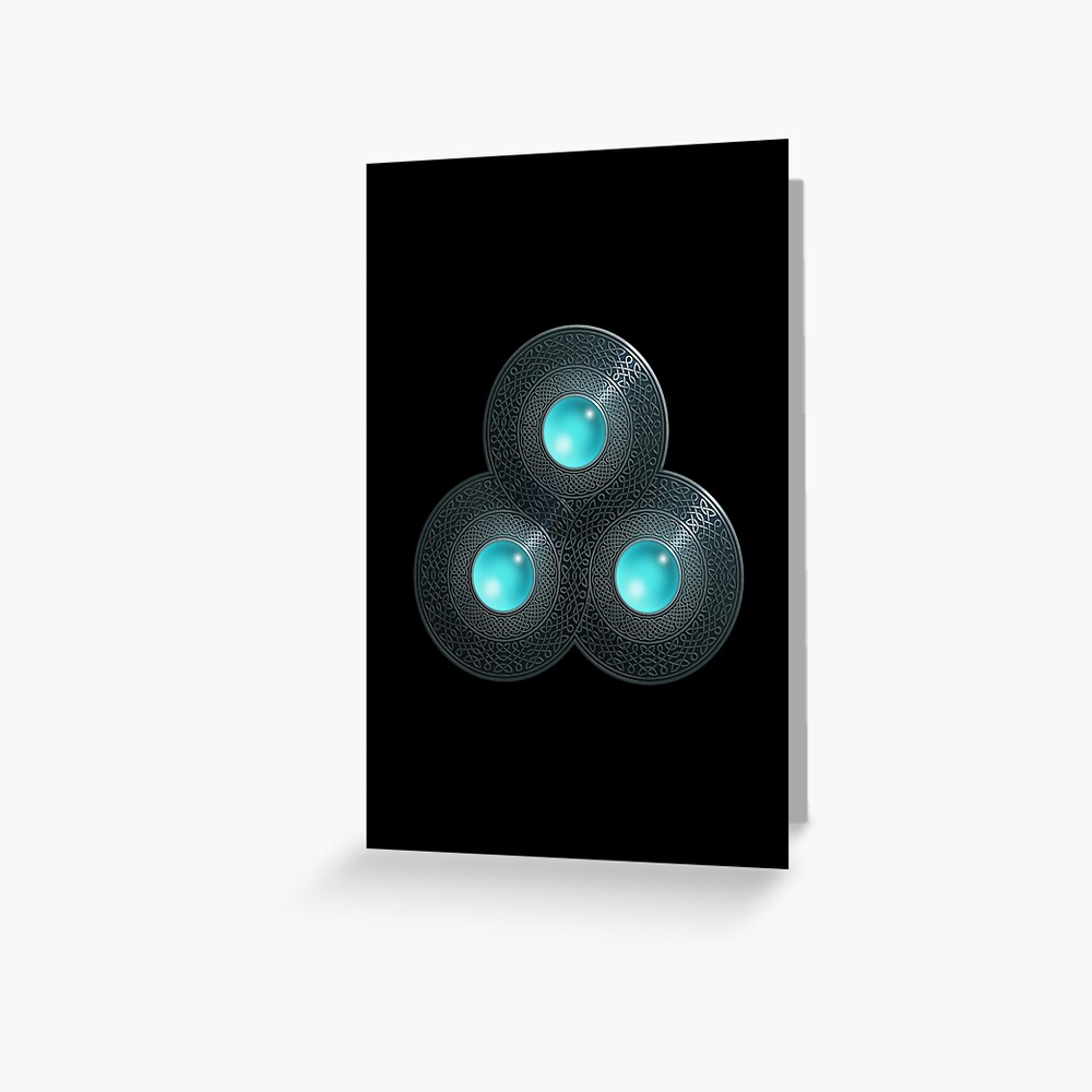 Triple Celt Greeting Card