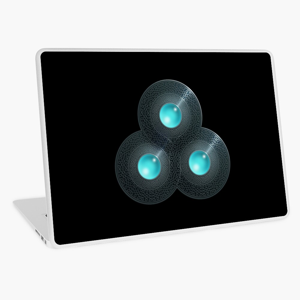 Triple Celt Laptop Skin