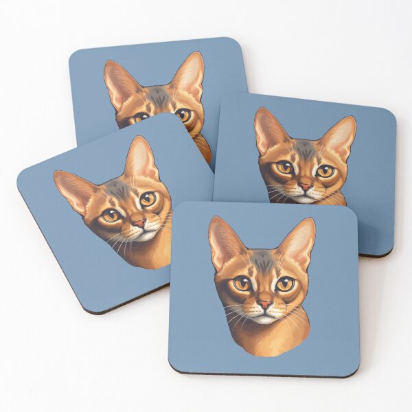 Item preview, Abyssinian Allure Intense Close-Up in Vivid Digital Style designed and sold by solrevolver.