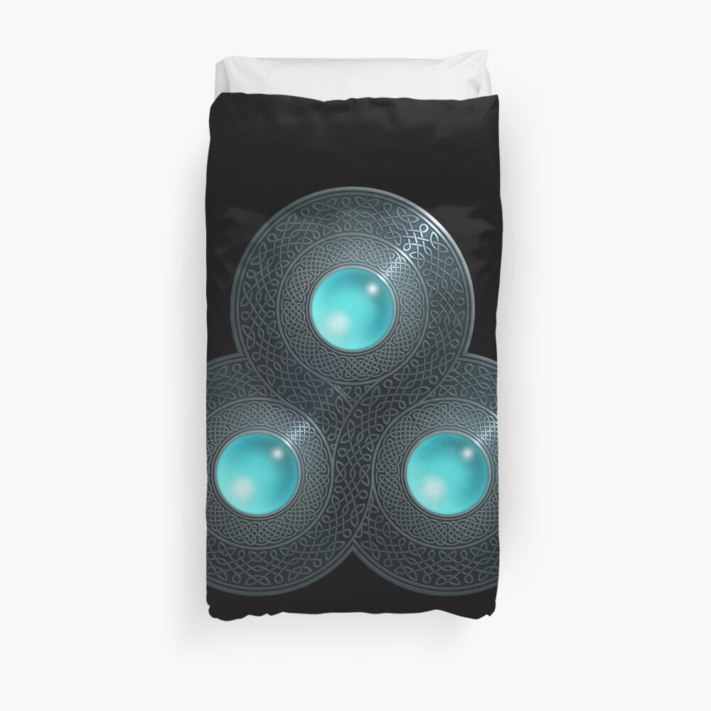 Triple Celt Duvet Cover
