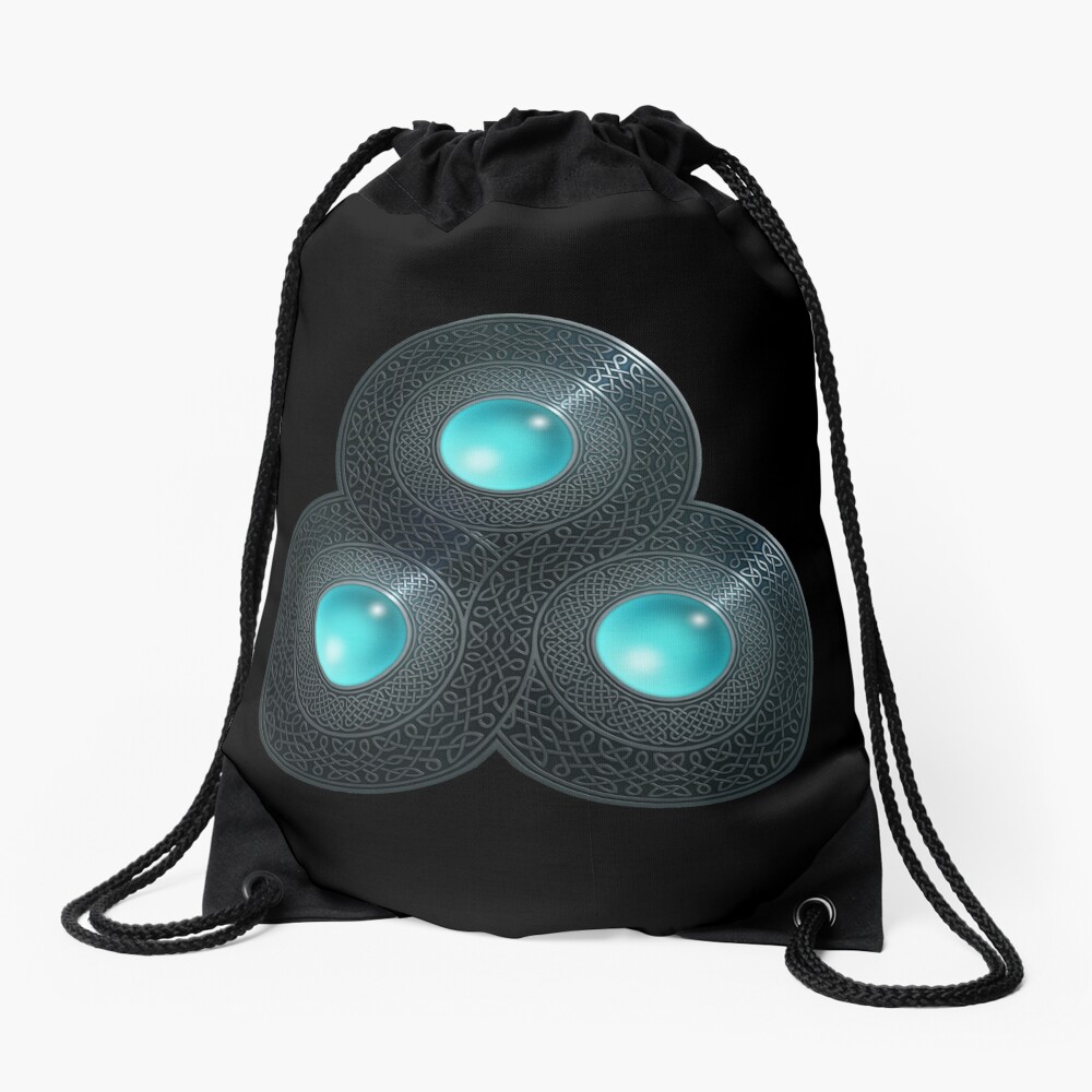 Triple Celt Drawstring Bag