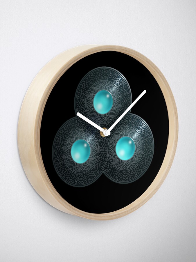 Alternate view of Triple Celt Clock