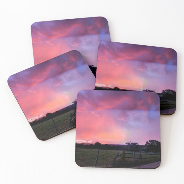 Item preview, Green Lightning Over a Field designed and sold by CESW Photography.