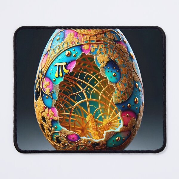 Item preview, Rainbow skeleton quail egg designed and sold by AI-Pi-art.