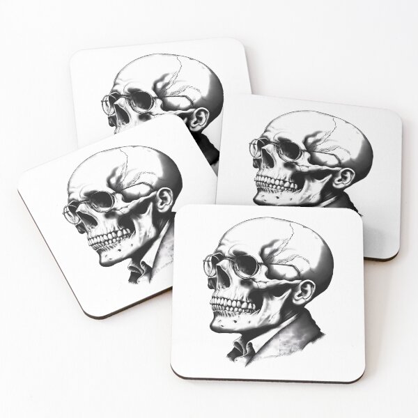 Item preview, Professor skeleton illustration designed and sold by dreampik.